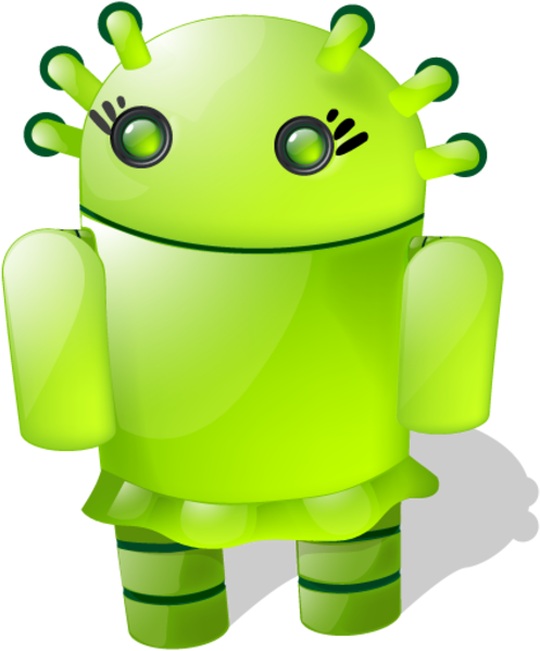 Girl Android Sh Free Images At Clkercom Vector Clip - Android Icon (600x600)