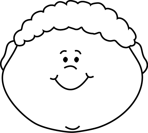 Black And White Little Boy Happy Face Clip Art - Boy Happy Face Clipart Black And White (519x464)