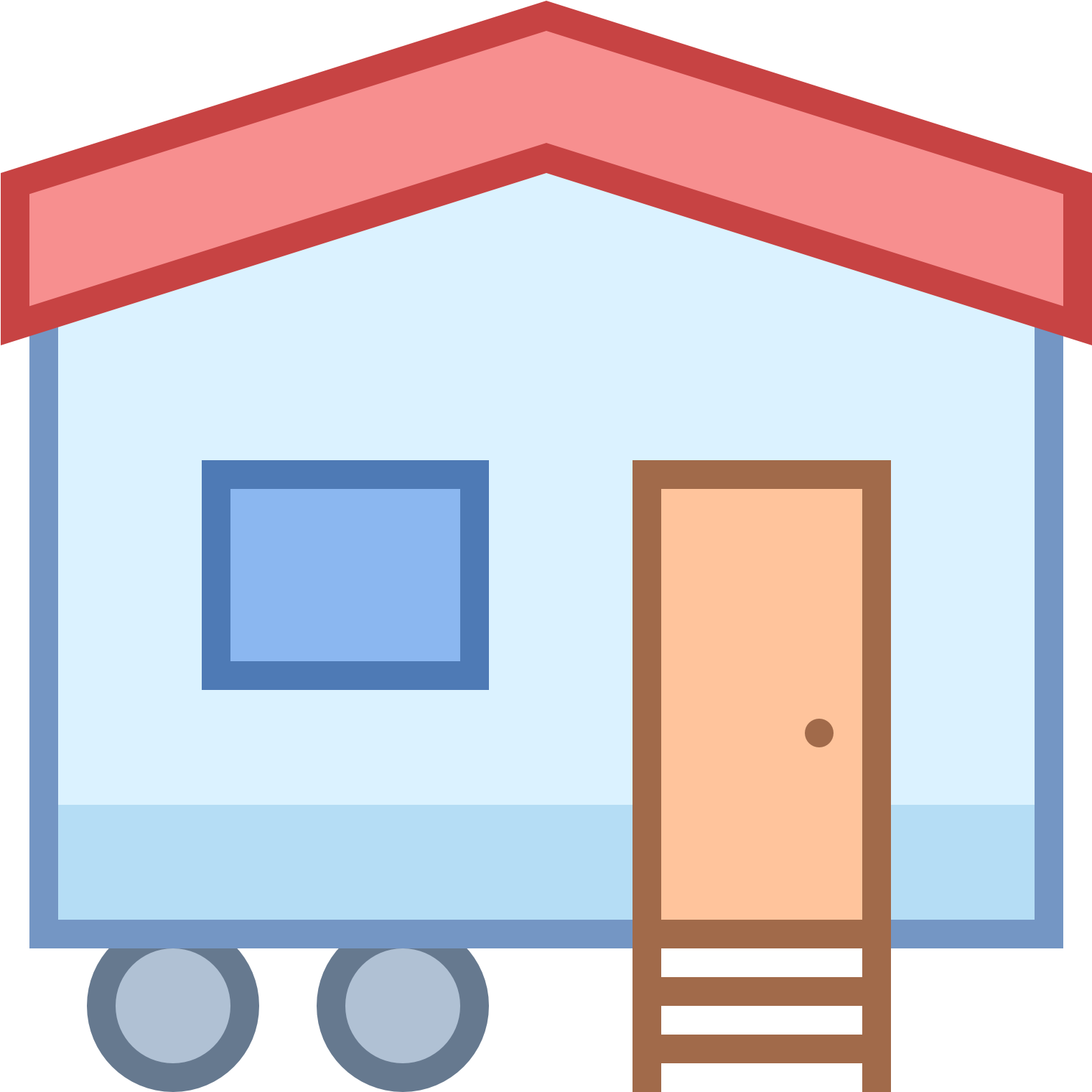 Unique Mobile Home Clip Art - Mobile Home Transparent (1600x1600)