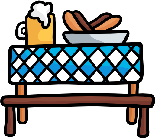Picnic Table Free Icon - Picnic Table (512x512)