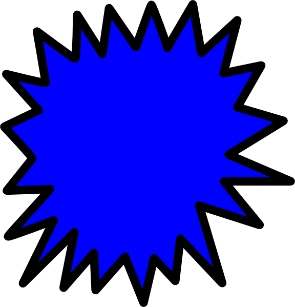 Blue Comic Callout Svg Clip Arts 576 X 599 Px - Comics Icon Png Transparente (576x599)