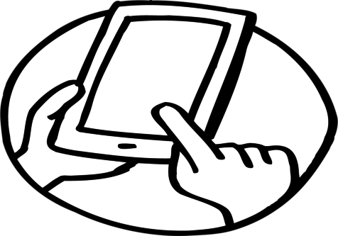 Cell Phone Template Blank Coloring Page - Phone Cell Phone Coloring Page (476x333)