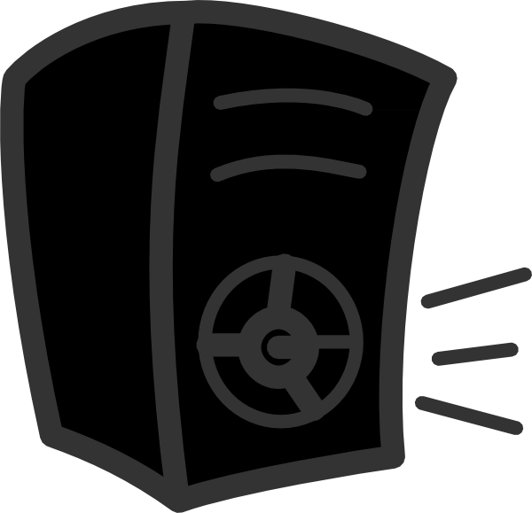 Speaker Clip Art At Clker Com Vector Clip Art Online - Speaker Clipart Png (600x579)