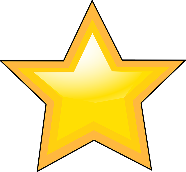 Clipart Blank Star Stars Cartoon Free Download Clip - Star Award Clip Art (640x593)