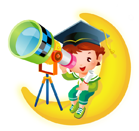 Baby On The Moon Cartoon Clip Art Images - Ischolar Construction Paper 9x12 Inches Assorted Colors (600x600)