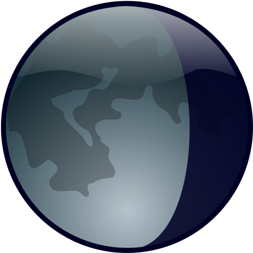 06 Waninggibbous Opencl 01 Clipart - Sphere (800x800)