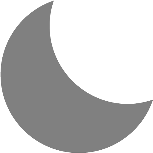 Moon Clipart Gray - Moon Icon Gray Png (512x512)
