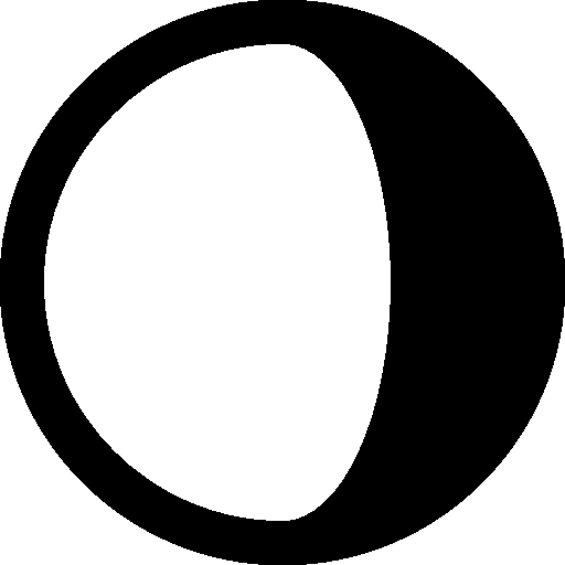 Astrology Waning Gibbous Icon - Astrology (1600x1600)