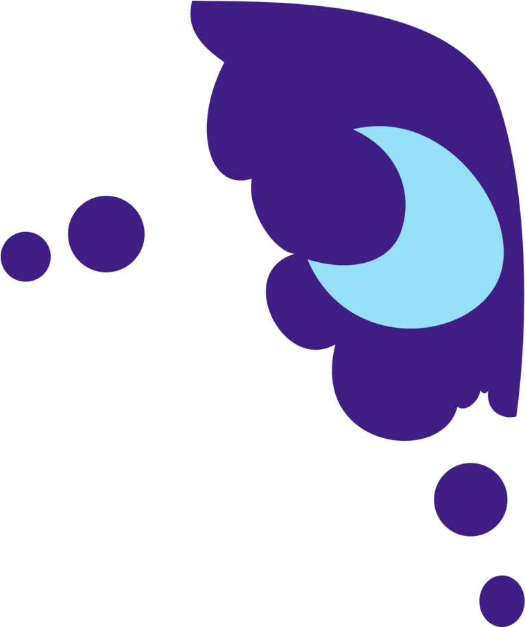 Equestria Wiki - Luna Mlp Cutie Mark (819x915)