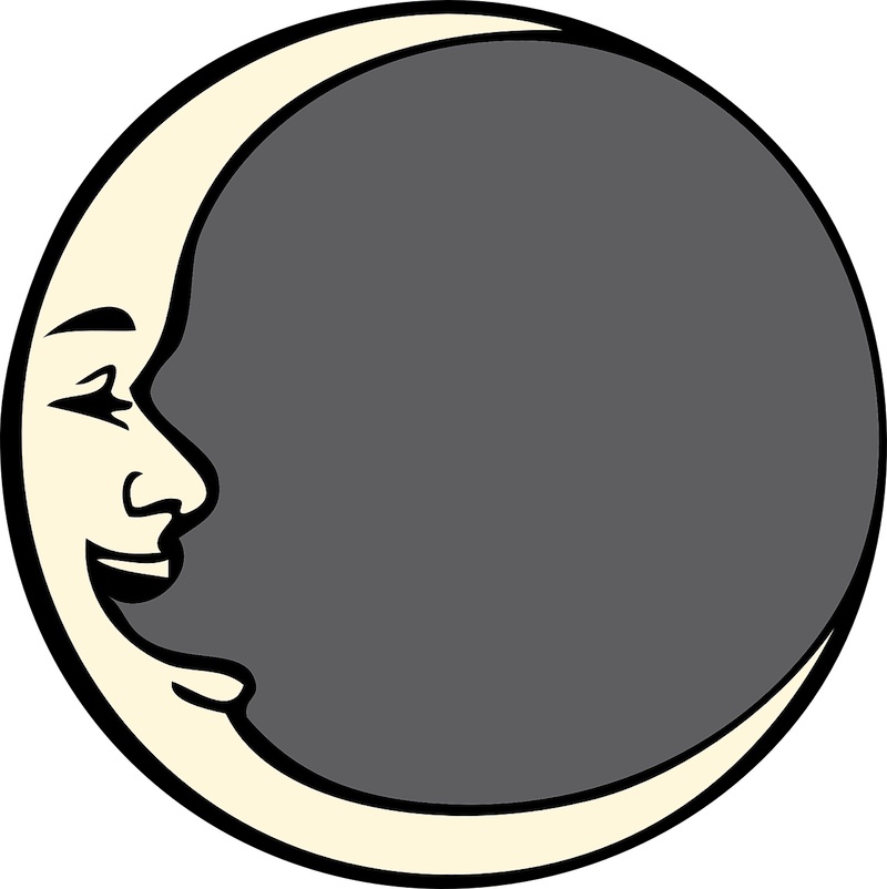 Rate This Article - Man In The Moon Clipart (800x802)