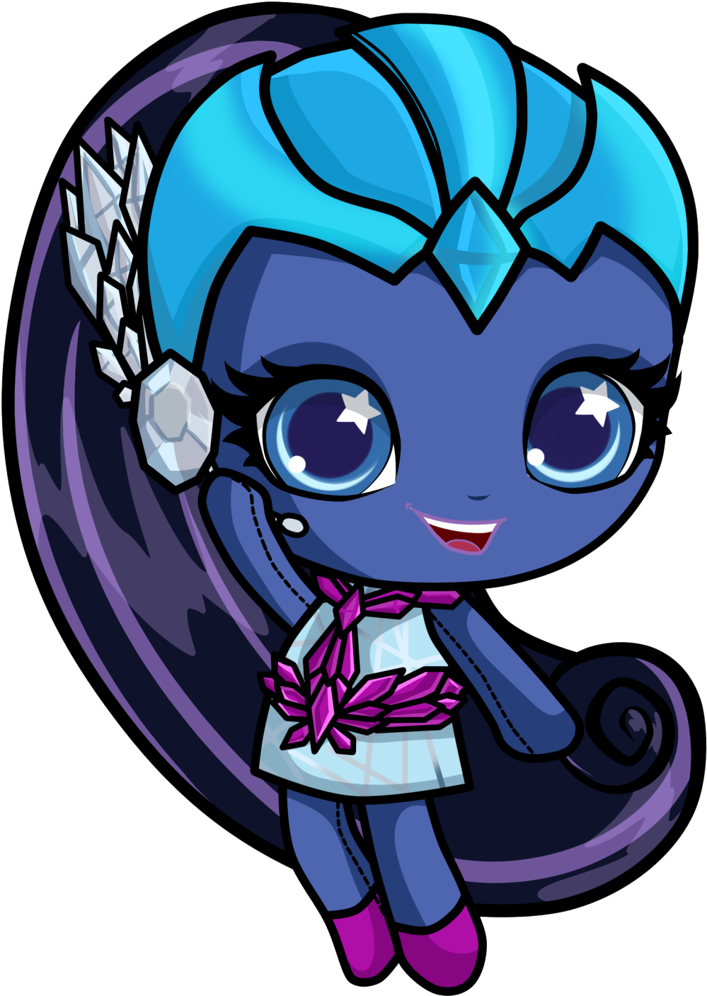 Crochet - Mini Mania Monster High (1280x1498)