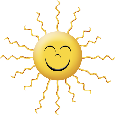 Sun Designssmiley Facessun Moon Starsart - Have A Good Week Gif (500x489)