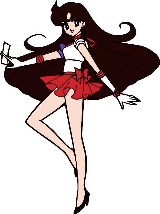 Anime, Personal Use, Sailormoon 4, - Sailor Mars Clipart (516x691)