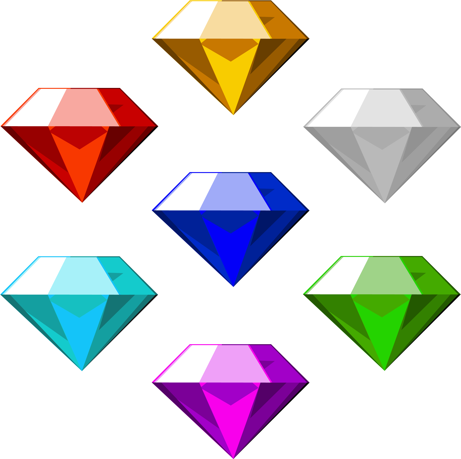 Chaos Emeralds - Obama Chuckled The Chaos Emeralds (1650x1650)