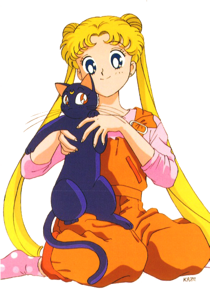 Serena - Sailor Moon Usagi Png (423x600)