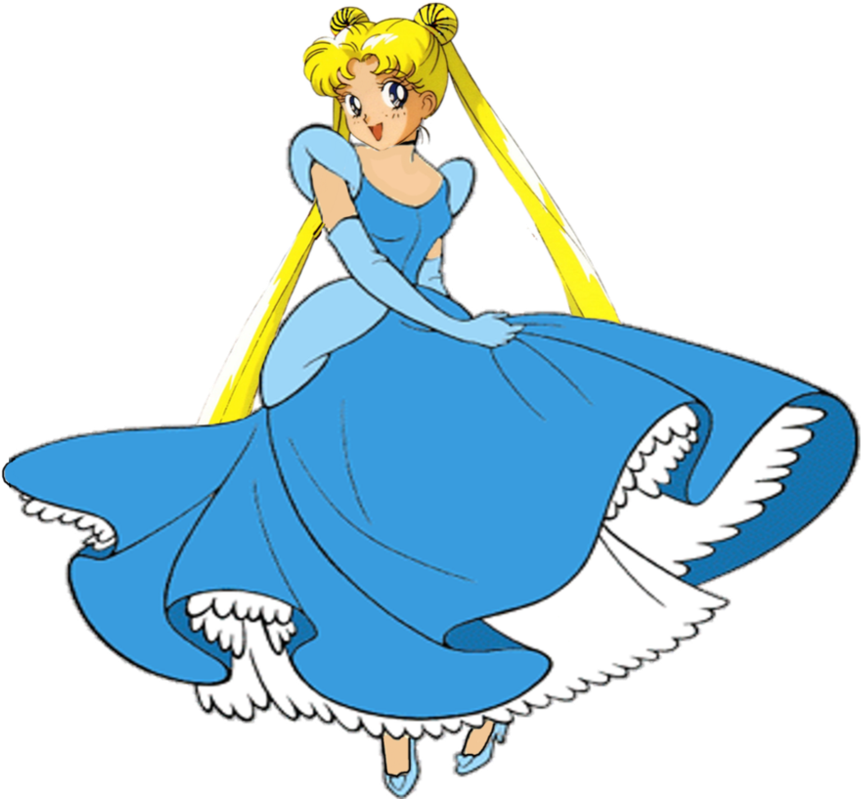 Serena Tsukino As Princess Cinderella By Darthranner83 - Sailor Cinderella (1001x798)