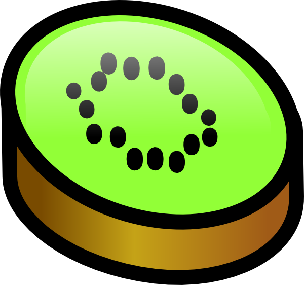 Kiwifruit Clip Artt (600x562)