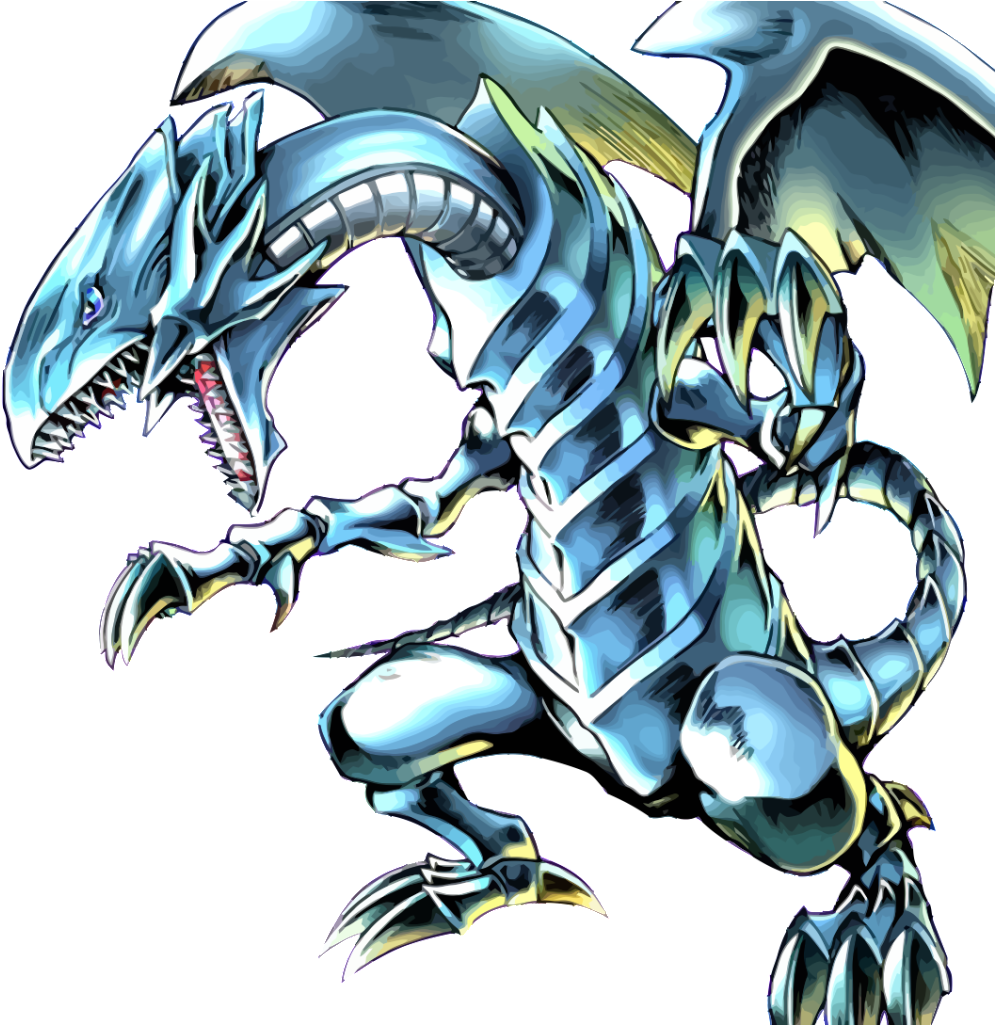 Blue Eyes White Dragon And Red Eyes Black Dragon Wallpaper - Yu Gi Oh Blue Eyes White Dragon (1024x1024)
