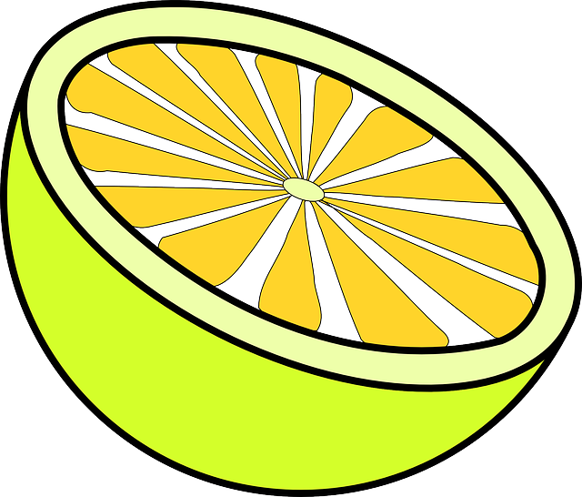 Fruit, Juice, Cartoon, Lemon, Cut, Lemons, Citrus - Lemon Clip Art (640x546)