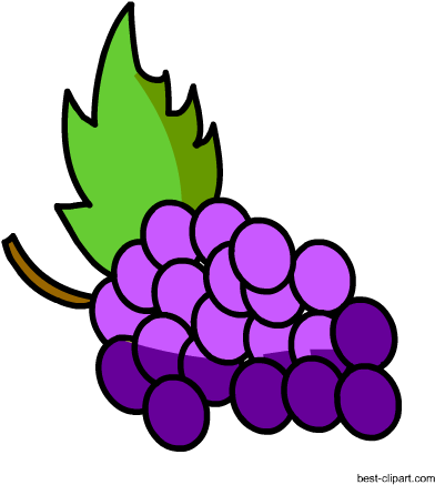 Free Grapes Clip Art - Grape (450x450)