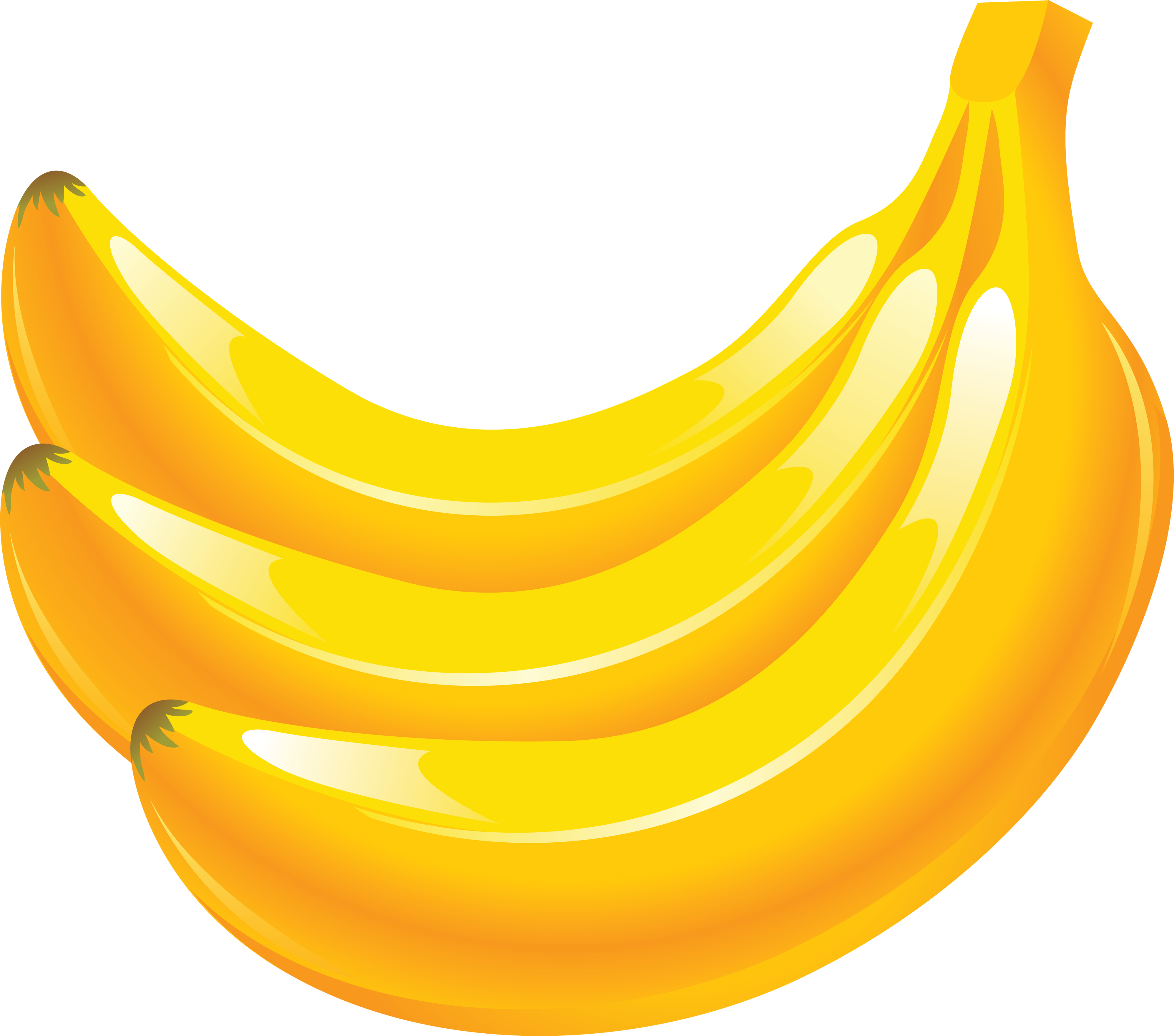 Banana Clip Art - Banana Png (5128x4363)