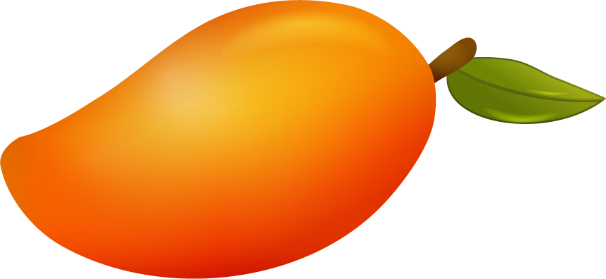 Mango Png Transparent Free Images - Mango Clipart Png (858x396)
