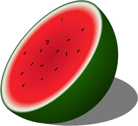 Melon Clipart Transparent Food - Watermelon Clip Art (624x568)