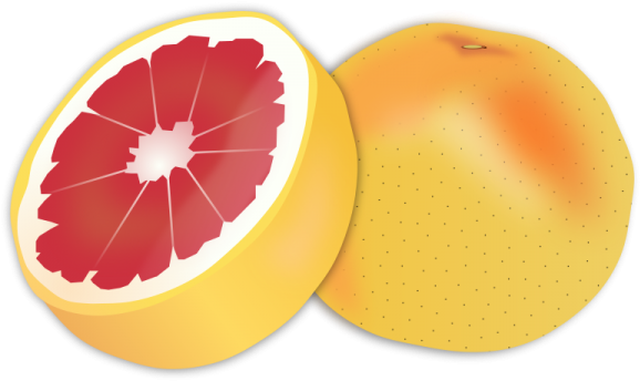 Pomelo Clipart - Pomelo Clipart (600x381)