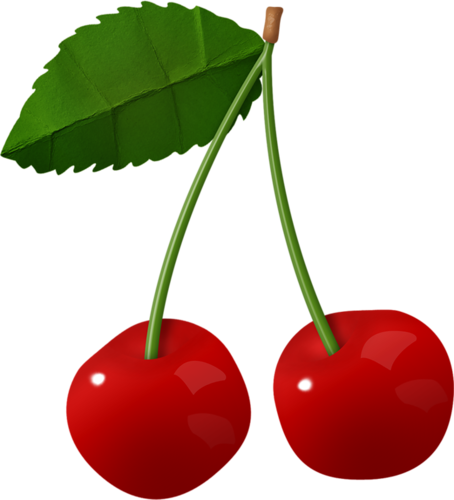 Clip Art - Cherry Fruit Clipart (726x800)