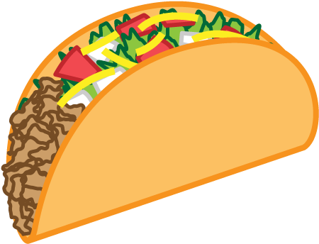 Free Taco Clipart Pictures - I'm Into Fitness...fit'ness Taco In Greet (640x480)