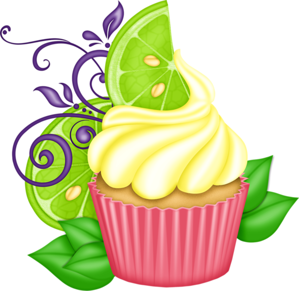 Gateaux,tubes - Cupcake (600x584)