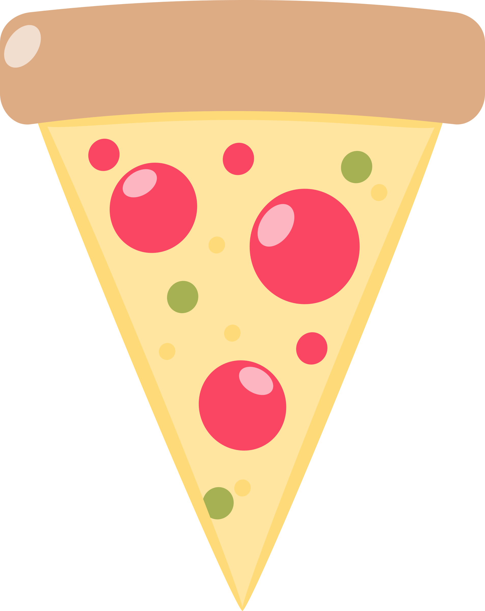 Big Image - Pizza Slice Pizza Clip Art (1905x2400)