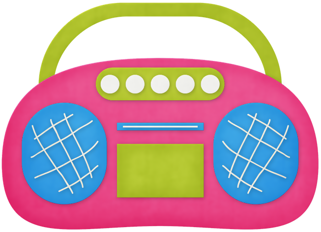 Girls Fun, Sesame Street Party, Pajama Party, Spa Party, - Grabadora Clipart (675x492)