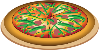 Realistic Pizza Vector Png, Pizza, Realistic, Pizza - Pizza (360x360)