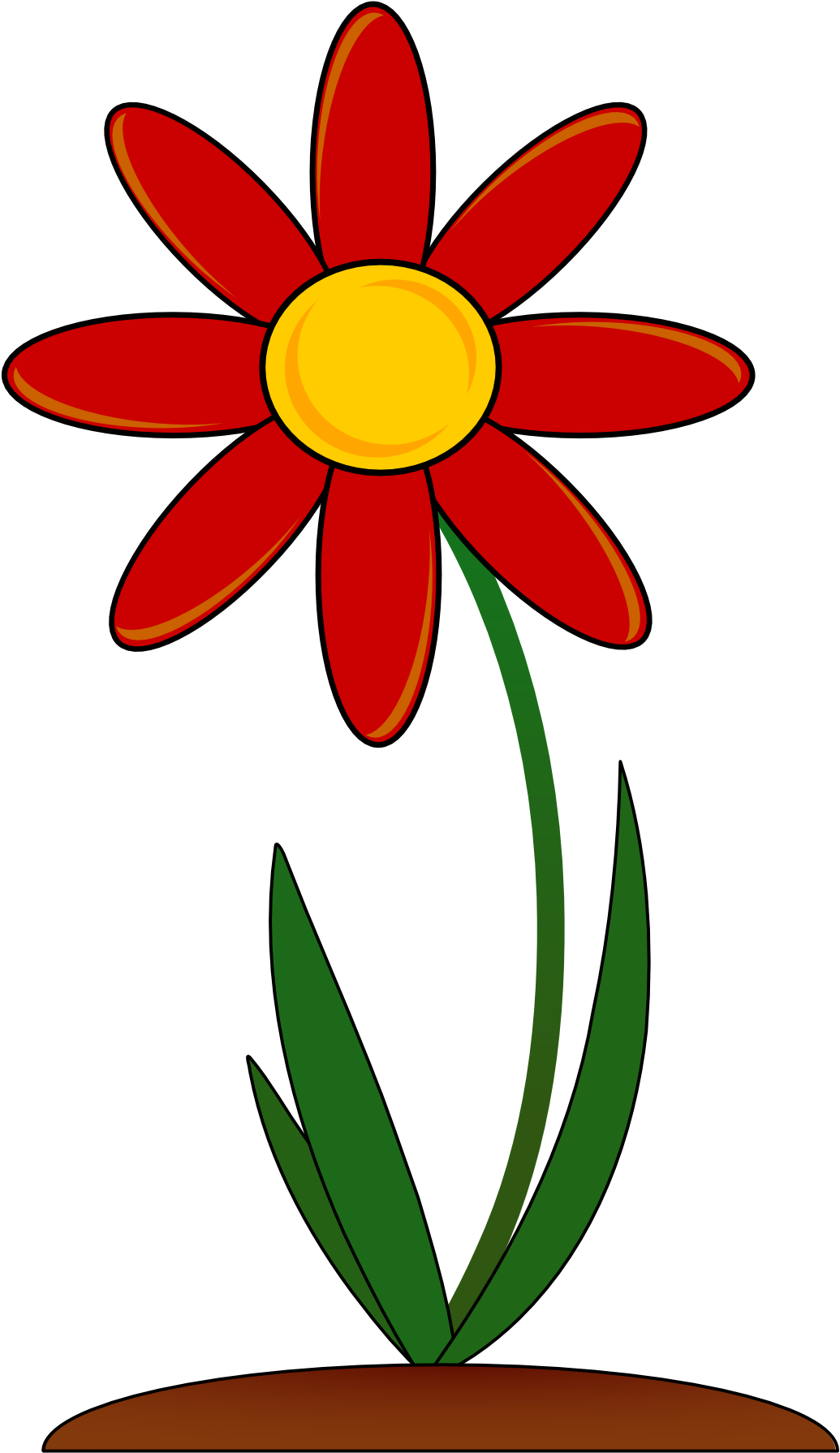 Public Domain Flower Clip Art Free (1969x1969)
