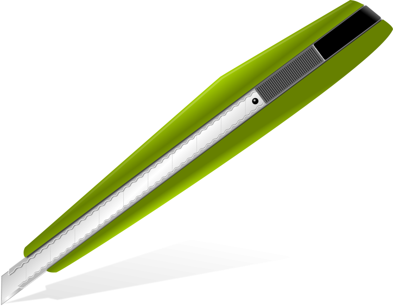 Box Cutter Clip Art - Cutter Clipart Png (800x624)