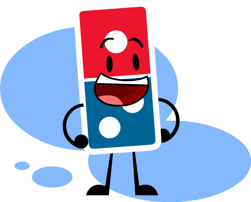 Domino S Pizza For Troc By Allenimations On Deviantart - Domino's Pizza Cartoon (832x670)