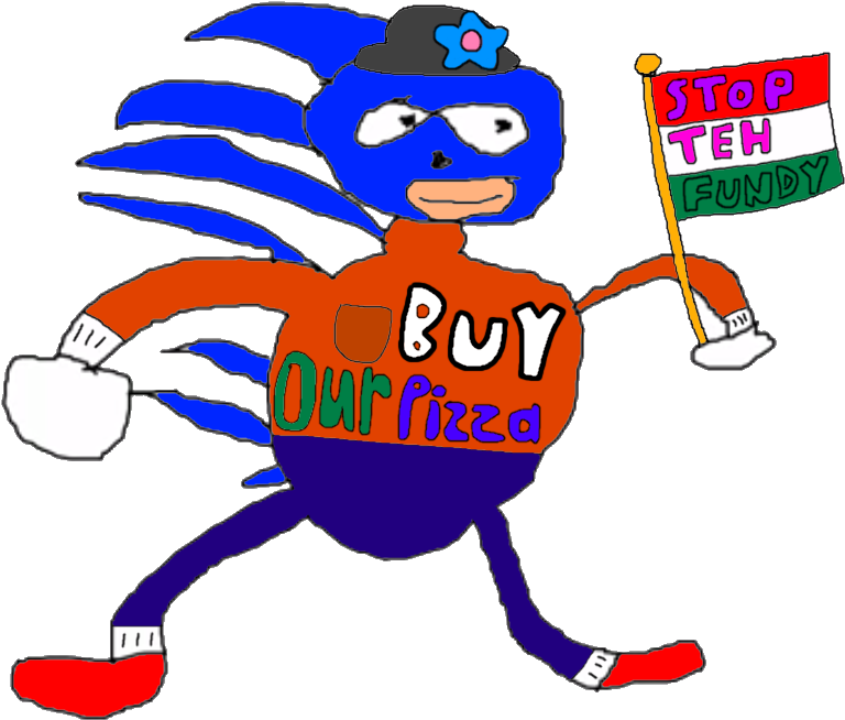 Pizza Hut Sanic - Sanic Hegehog (860x710)