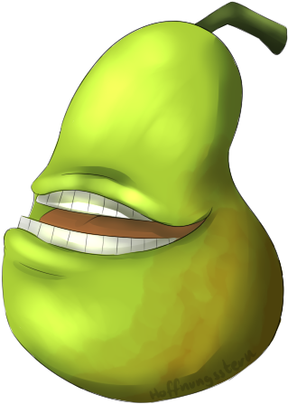 Are You Tired Of Seeing Pears Yet By Hoffnungsstern - Bean Sprouts (329x463)