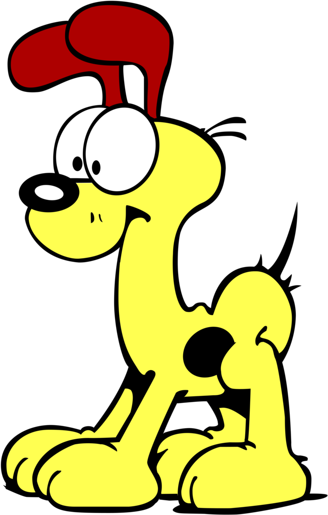 Odie Clipart - Garfield Odie Png (900x1229)