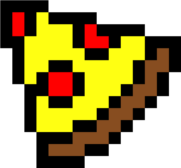 Pixel Art Pizza - Pizza Pixel Art (760x720)