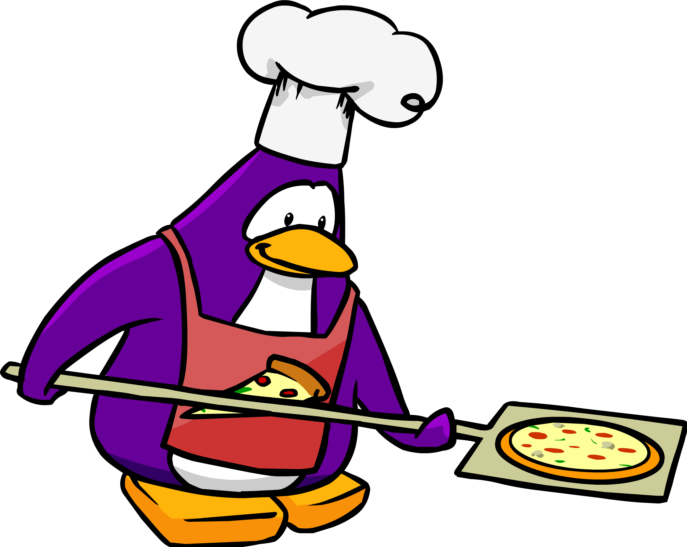 Pizza Chef Penguin Style Dec - Club Penguin Pizza Chef (2250x1790)