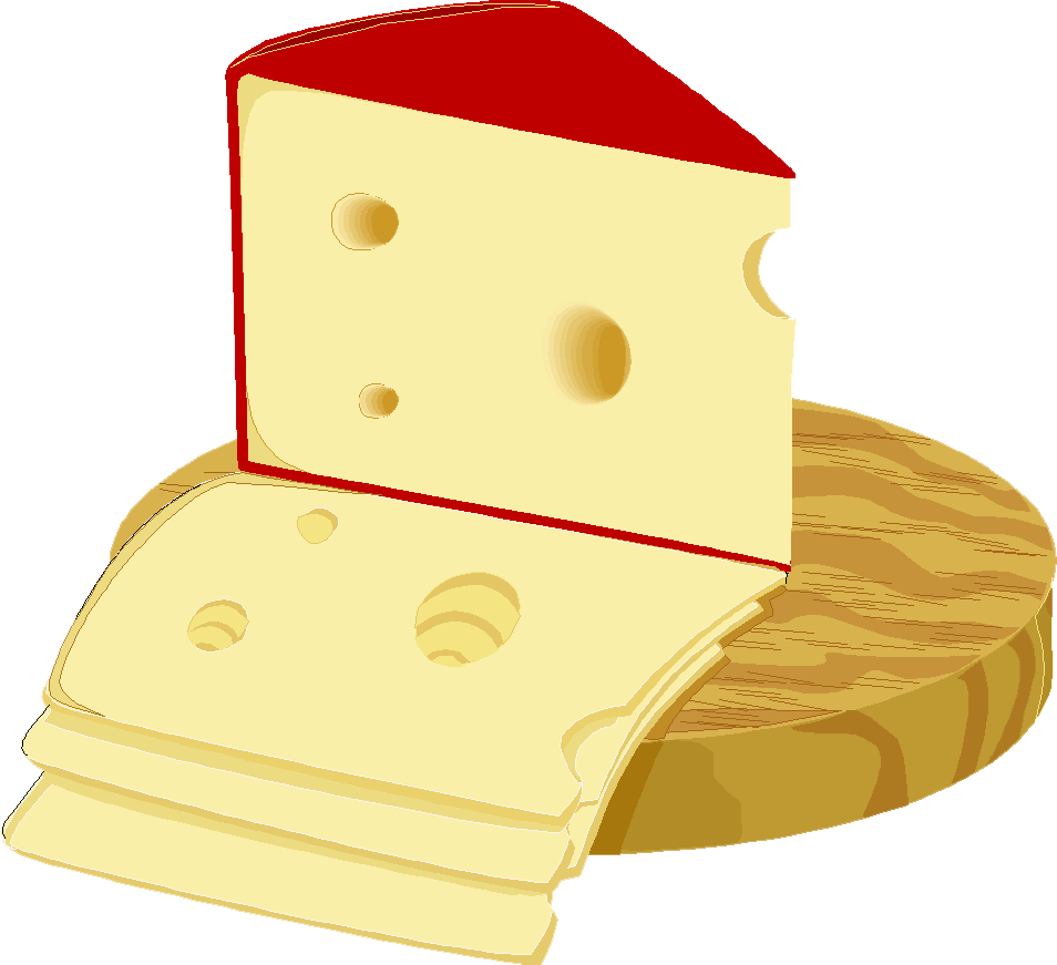 Pizza Swiss Cheese Clip Art - Cheese (954x871)