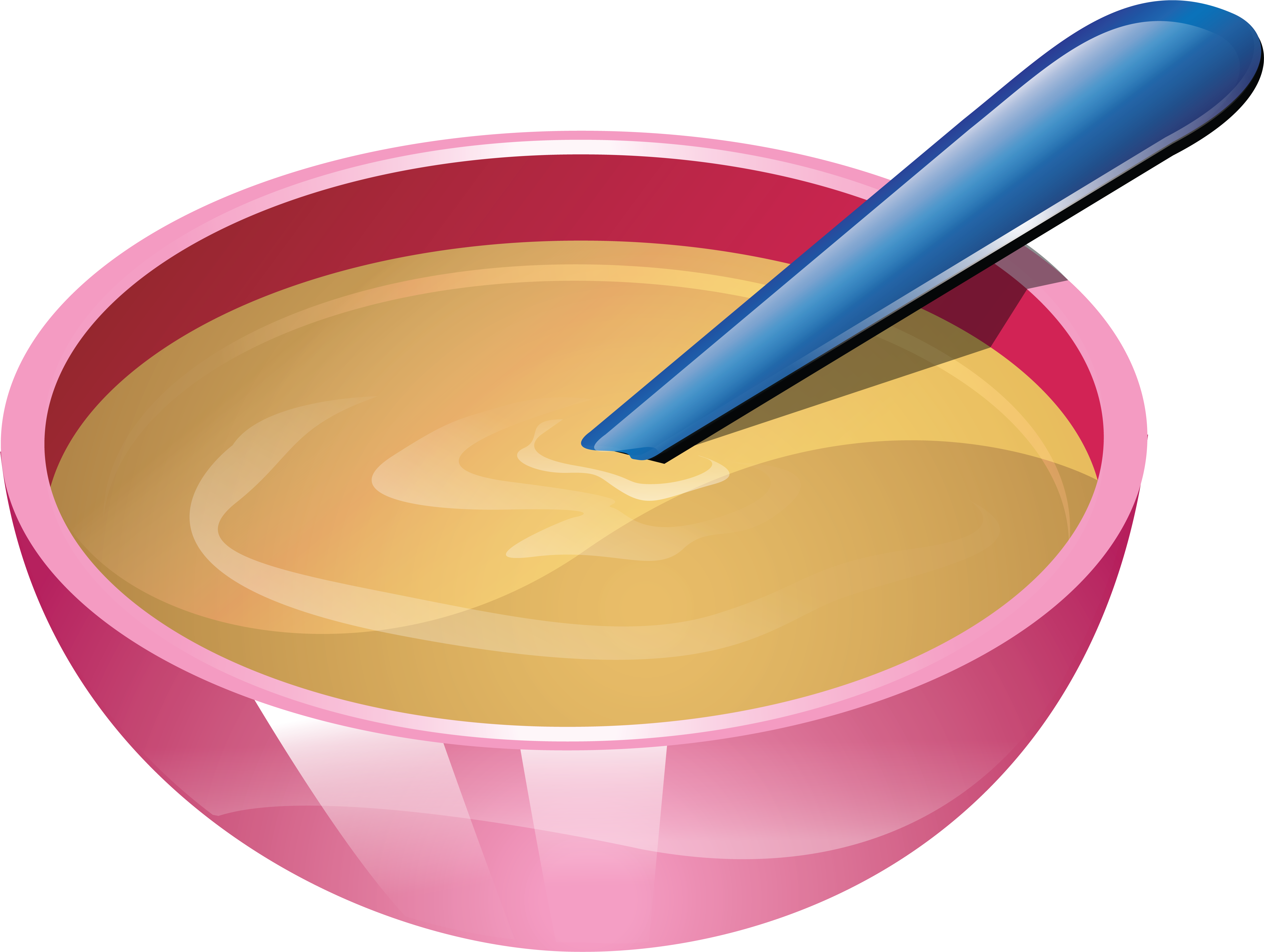 Soup Png - Desenho De Mingau Png (5106x3800)