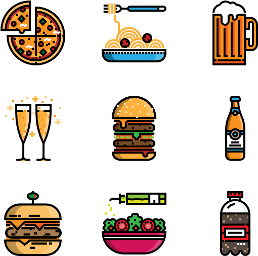 Food And Restaurant - Junk Food Sprite (600x564)