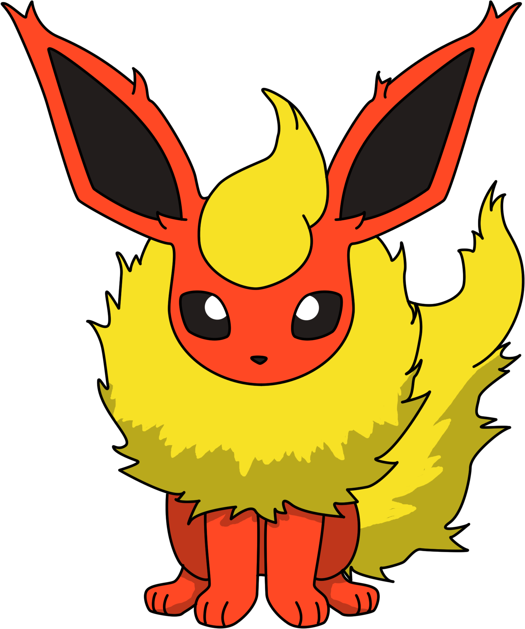 Dlc I Want In Super Smash Bros - Flareon Png (1673x2006)