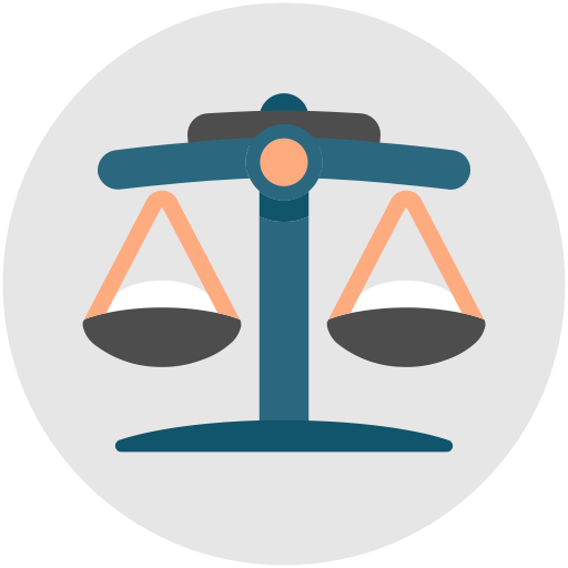 Law Icon - Lawyer Icon Png (512x512)