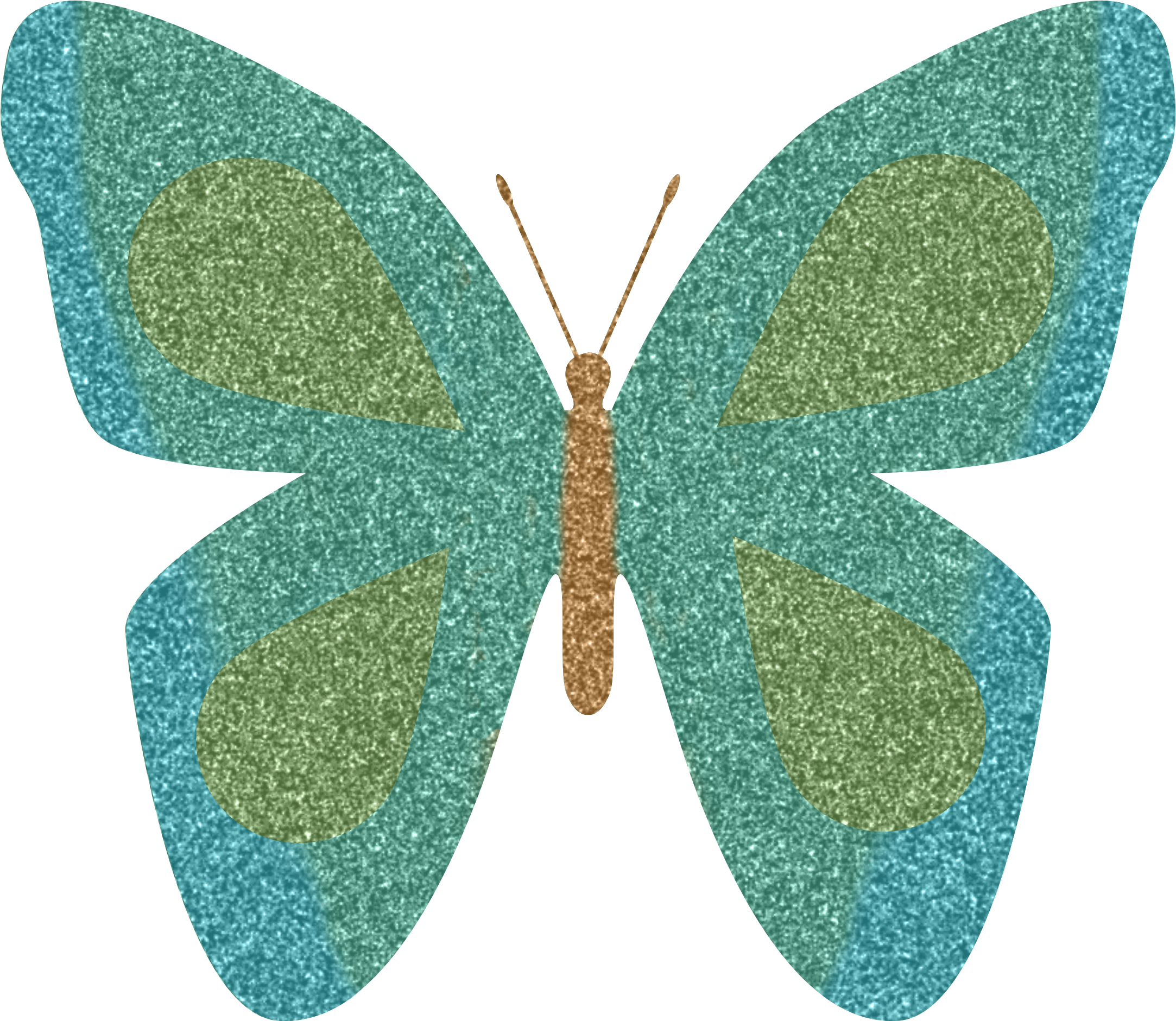 Clip Art Animated Butterflies Butterfly Images Free - Sparkly Glitter Butterfly Png (2202x2202)