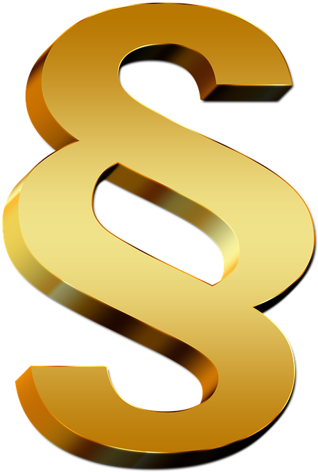 Clause, Gold, Paragraph, Jura, Law - Paragraph Gold (720x720)