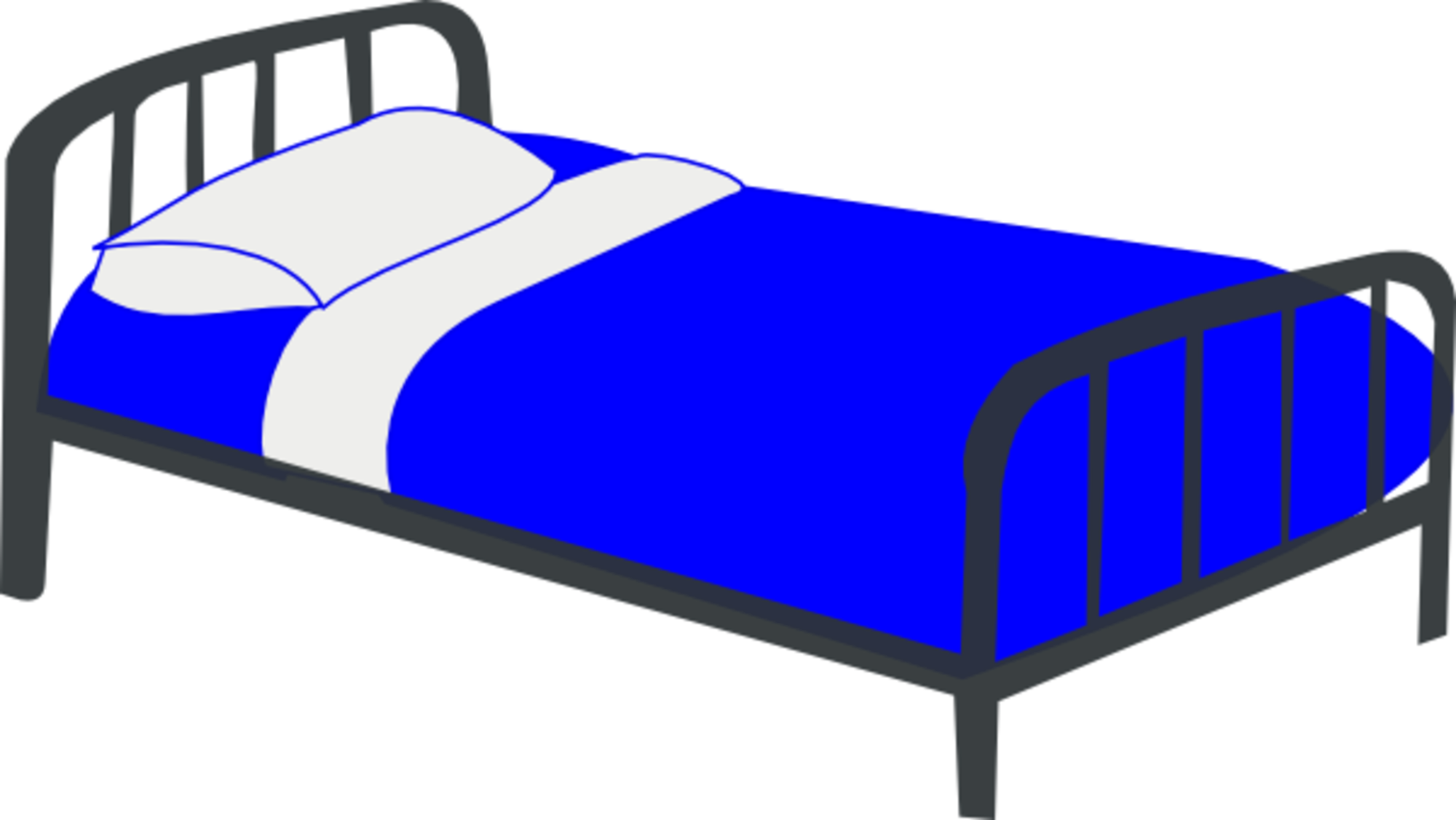 Bed Clip Art Free Clipart Images Clipartbold 4 Clipartix - Bed Clipart Png (2000x1127)